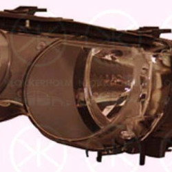 Headlight, with control unit for xenon, D2S/H7, Xenon, with motor for headlamp levelling, AL, Left, Illuminance [lx]: 20, 63 12 6 905 495 (BMW), 63 31 6 905 495 (BMW), 63124109637 (BMW)