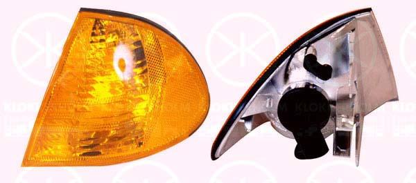 Direction Indicator, with bulb holder, yellow, Right, 63 13 6 902 766 (BMW), 63 31 6 902 766 (BMW)