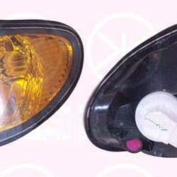 Direction Indicator, with bulb holder, yellow, Left Front, Housing Colour: black, 63 13 7 165 847 (BMW), 63 31 7 165 847 (BMW)