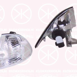 Direction Indicator, with bulb holder, white, Right, 63 12 8 387 344 (BMW), 63 13 6 902 770 (BMW), 63 31 6 902 770 (BMW)