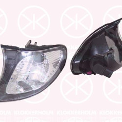 Direction Indicator, with bulb holder, Crystal clear, Left Front, Housing Colour: black, 63 13 6 914 199 (BMW), 63 13 7 165 849 (BMW)