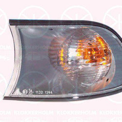 Direction Indicator, with bulb holder, white, Left Front, AL, 63 13 6 911 941 (BMW), 63 13 6 924 951 (BMW)