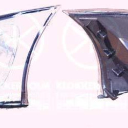 Direction Indicator, without bulb holder, white, Left, 63136915377 (BMW), 63137165853 (BMW), 6915377 (BMW)