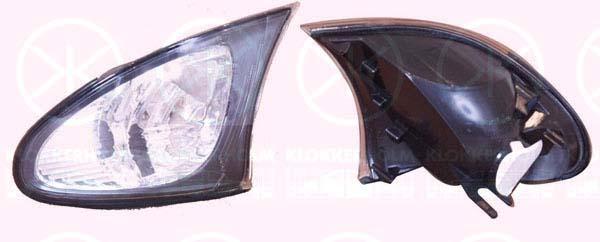 Direction Indicator, without bulb holder, Smoke Grey, Left Front, 63137165849 (BMW)