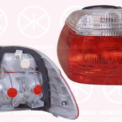 Tail Light Assembly, without bulb holder, Left, Outer section, Indicator Colour: white, 63 21 8 383 821 (BMW), 63 32 8 383 821 (BMW)