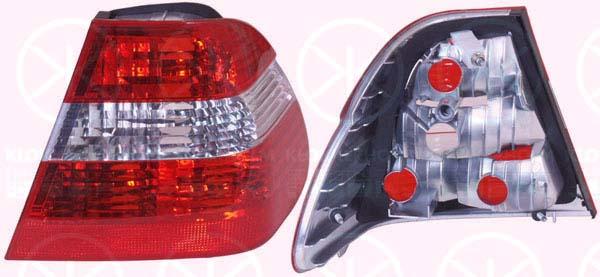 Tail Light Assembly, without bulb holder, Right, Outer section, Indicator Colour: white, 63 21 6 946 536 (BMW), 63 32 6 946 536 (BMW)