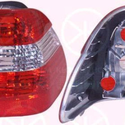 Tail Light Assembly, without bulb holder, Right, Outer section, Indicator Colour: white, 63 21 6 946 536 (BMW), 63 32 6 946 536 (BMW)