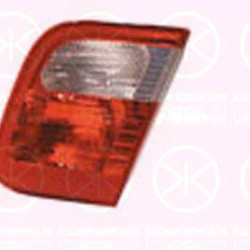 Tail Light Assembly, without bulb holder, white/red, Right, Inner Section, 63 21 8 364 924 (BMW), 63 32 8 364 924 (BMW)