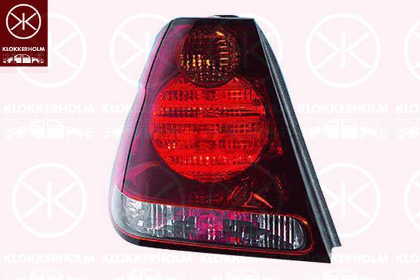 Tail Light Assembly, with bulb holder, Right, Indicator Colour: red, 6 934 162 (BMW), 63 21 6 934 162 (BMW)