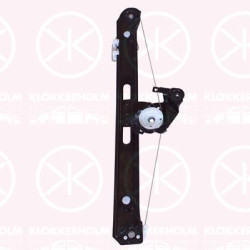 Window Regulator, OE-type, without electric motor, Electric, Right Rear, 51 35 8 212 100 (BMW)