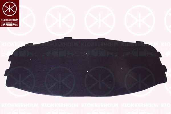 Engine Compartment Noise Insulation, Centre Section, Fitting Position: Bonnet, 51488193941 (BMW)