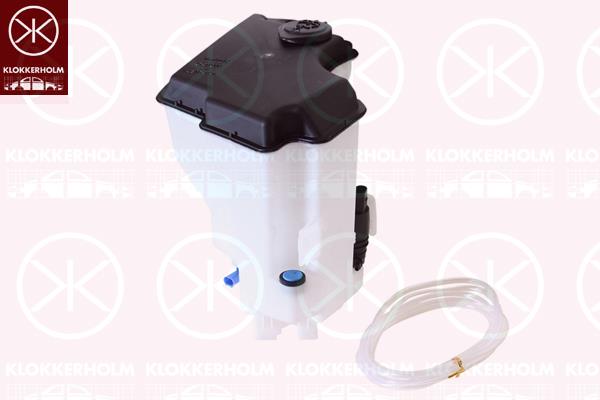 Washer Fluid Reservoir, window cleaning, for vehicles without headlamp cleaning system, with pump, 61 66 7 110 853 (BMW), 61 66 8 362 808 (BMW), 61667007970 (BMW), 17137553919 (BMW), 67128362154 (BMW)