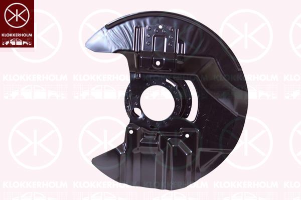 Splash Guard, brake disc, Front Axle Left, for brake disc diameter [mm]: 325, Trim Level: M3, Aluminium, 2282109 (BMW), 34 11 2 282 109 (BMW), 34112282109 (BMW)