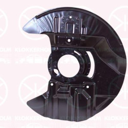 Splash Guard, brake disc, Front Axle Left, for brake disc diameter [mm]: 325, Trim Level: M3, Aluminium, 2282109 (BMW), 34 11 2 282 109 (BMW), 34112282109 (BMW)