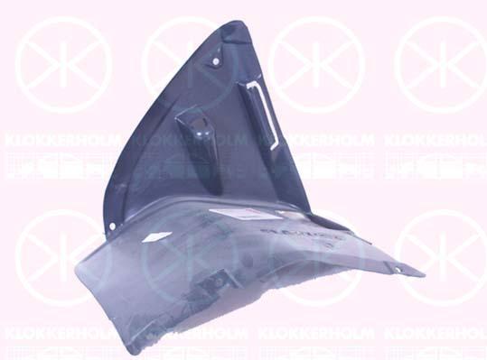 Liner, wheelhouse, Plastic, Left Front, Front Section, 51 71 8 193 811 (BMW)