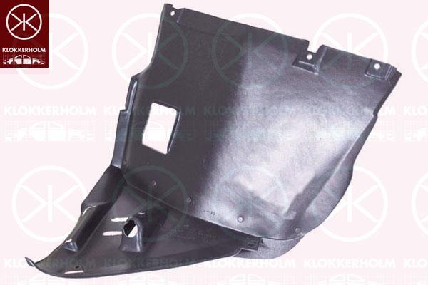 Liner, wheelhouse, Plastic, Left Front, Front Section, 51 71 8 224 985 (BMW)