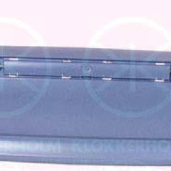 Bumper, w/primer, Rear, with holes/bracket for broad trim strips, 51 12 7 030 591 (BMW)