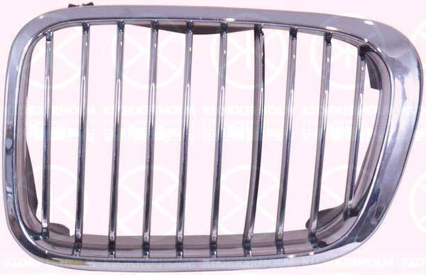 Radiator Grille, chrome, Left, 51 13 8 208 489 (BMW)