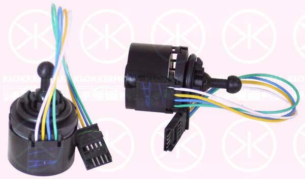 Actuator, headlight levelling, Electric, 63 11 6 938 563 (BMW), 63 11 7 207 574 (BMW)