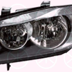 Headlight, H7/H7, with motor for headlamp levelling, Valeo, Right, Illuminance [lx]: 20, 63 11 6 942 722 (BMW)