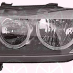 Headlight, H7/H7, with motor for headlamp levelling, Valeo, Left, Illuminance [lx]: 20, 63 11 7 202 573 (BMW), 89318931 (BMW)