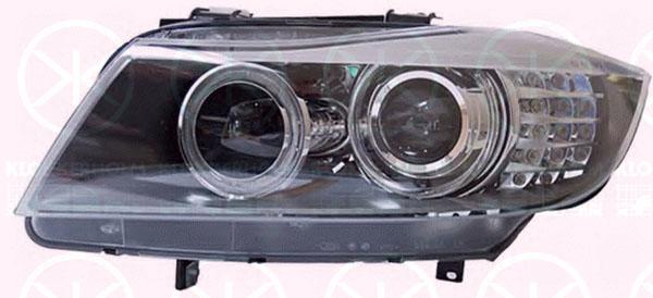 Headlight, Left, Illuminance [lx]: 20, Bi-Xenon, ZKW, with daytime running light, without control unit for Xenon, with motor for headlamp levelling, 63 11 7 240 247 (BMW)