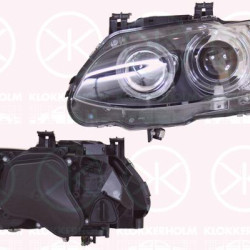 Headlight, Left, Illuminance [lx]: 25, Bi-Xenon, with motor for headlamp levelling, without control unit for Xenon, with daytime running light, without cornering light, AL, 63 11 4 871 215 (BMW), 63 11 7 182 507 (BMW)