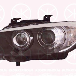 Headlight, Right, Bi-Xenon, with motor for headlamp levelling, without control unit for Xenon, with daytime running light (LED), with dynamic bending light, D1S/H3, H8, AL, 63 11 7 273 208 (BMW)