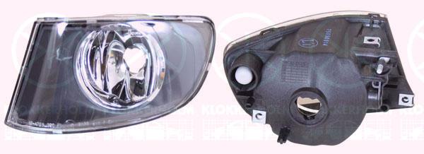 Front Fog Light, H8, Left Front, 63 17 6 937 465 (BMW)