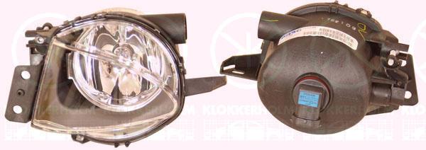 Front Fog Light, H11, without bulb holder, Left Front, 63 17 6 948 373 (BMW)