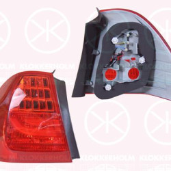 Tail Light Assembly, LED, without bulb holder, Left, Outer section, 63 21 4 871 737 (BMW), 63 21 7 154 159 (BMW), 63 21 7 289 431 (BMW)