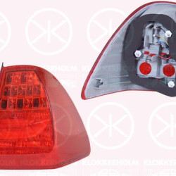 Tail Light Assembly, LED, without bulb holder, Right, Outer section, 63 21 4 871 738 (BMW), 63 21 7 154 160 (BMW), 63 21 7 289 432 (BMW)