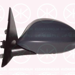 Exterior Mirror, Left, for electric mirror adjustment, Number of pins: 5, Heatable, Aspherical, w/primer, 51 16 7 132 727 (BMW), 51 16 7 132 735 (BMW), 51 16 7 135 097 (BMW), 51 16 7 145 267 (BMW), 51 16 7 161 537 (BMW), 51 16 7 189 945 (BMW), 51 16 7 893 557 (BMW)