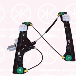 Window Regulator, OE-type, with electric motor, with comfort function, Electric, Left Front, 51 33 7 140 587 (BMW), 7140587 (BMW)