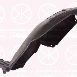 Liner, wheelhouse, Left Front, Front Section, Plastic, 51 71 7 059 379 (BMW)