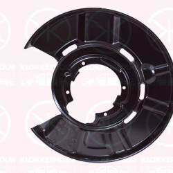 Splash Guard, brake disc, Rear Axle Left, for brake disc diameter [mm]: 350, Aluminium, 2283253 (BMW), 34 21 2 283 253 (BMW), 34212283253 (BMW)