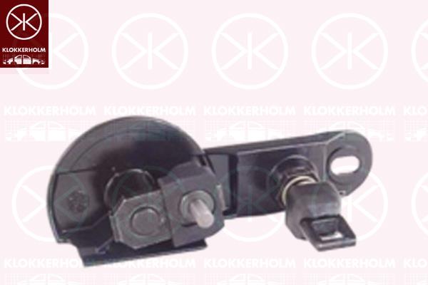 Wiper Linkage, Rear, with bearing, without electric motor, 61627117878 (BMW), 61627209167 (BMW), 7209167 (BMW)