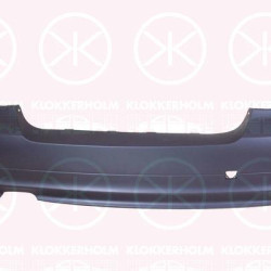 Bumper, w/primer, Rear, 51 12 7 202 694 (BMW), 7202694 (BMW)