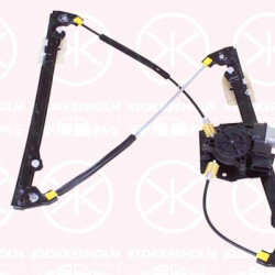 Window Regulator, 4/5-drs, with electric motor, Electric, Right Front, Number of pins: 5, 51 33 7 281 886 (BMW)