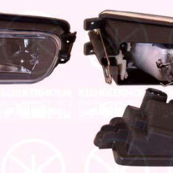 Front Fog Light, H7, with bulb holder, Crystal clear, Left Front, 63 17 8 360 575 (BMW), 63 17 8 360 576 (BMW), 63 17 8 377 941 (BMW)