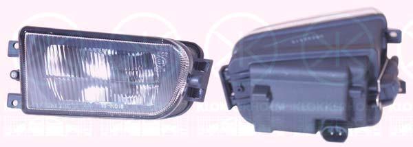 Front Fog Light, H7, without bulb holder, Left Front, 63 17 8 360 575 (BMW), 63 17 8 360 576 (BMW), 63 17 8 377 941 (BMW), 63 17 8 377 383 (BMW), 63 17 8 381 977 (BMW), 63 31 8 381 977 (BMW)