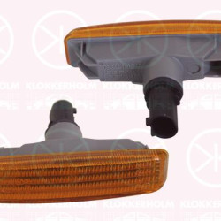 Direction Indicator, without bulb holder, yellow, lateral installation, 63 14 8 360 589 (BMW)