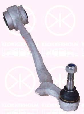 Control/Trailing Arm, wheel suspension, Front Axle Right, with bush, with ball joint, Upper section, Control Arm, 31 12 1 141 718 (BMW)