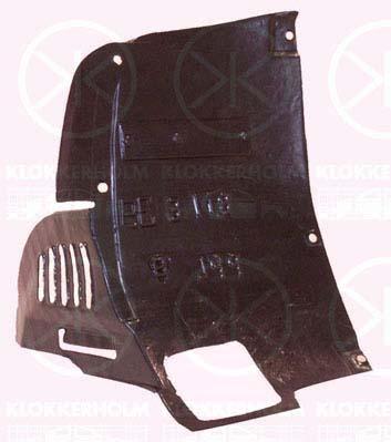 Liner, wheelhouse, Plastic, Left Front, Front Section, 51 71 8 159 425 (BMW)