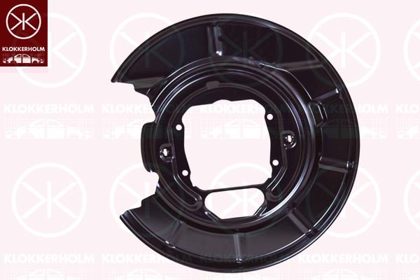 Splash Guard, brake disc, Rear Axle Left, for brake disc diameter [mm]: 298, 34211162773 (BMW)