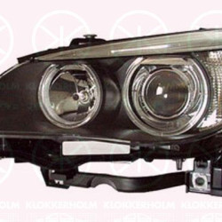 Headlight, Right, Bi-Xenon, without control unit for Xenon, with motor for headlamp levelling, D2S/H7, with side marker light (LED), Hella, 63 11 6 933 176 (BMW), 63 12 7 165 568 (BMW)