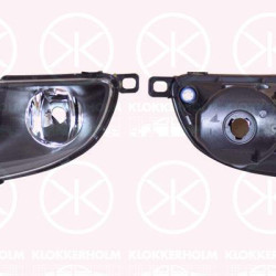 Front Fog Light, H8, AL, Left Front, 63 17 7 177 711 (BMW)