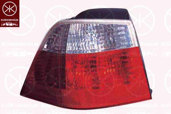 Tail Light Assembly, Left, LED, without bulb holder, 63 21 7 177 693 (BMW), 7 177 693 (BMW)