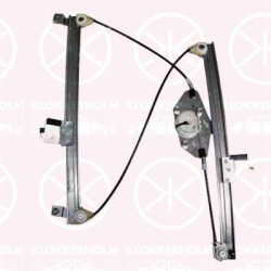 Window Regulator, without electric motor, Electric, Right Front, 51 33 7 075 668 (BMW), 51 33 7 184 384 (BMW), 51 35 7 075 668 (BMW)