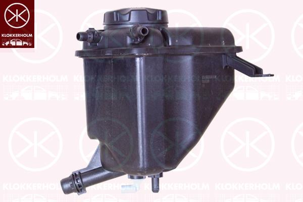 Expansion Tank, coolant, with cap, with sensor, 17 13 7 542 986 (BMW), 17 13 7 519 219 (BMW)